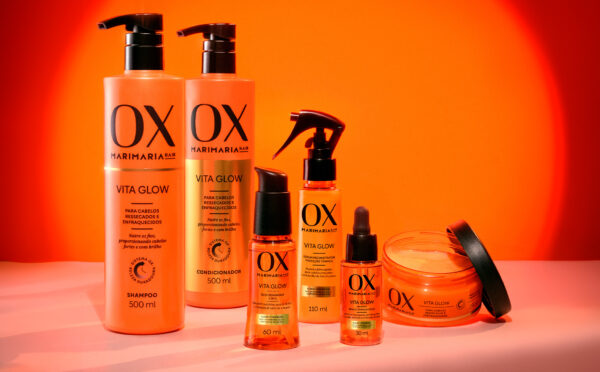 OX Vita Glow  Cabelos hidratados e fortes!
